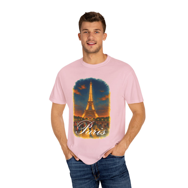 Paris Eiffel Tower Vintage T-shirt