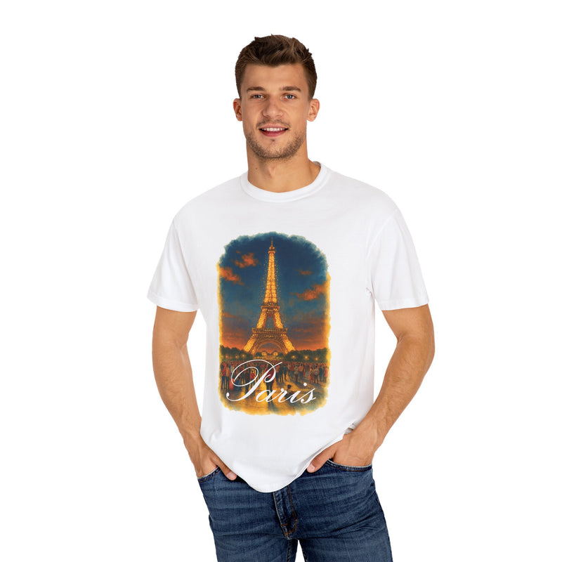 Paris Eiffel Tower Vintage T-shirt