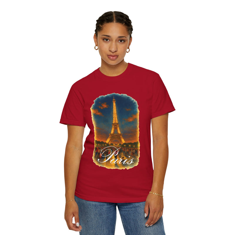 Paris Eiffel Tower Vintage T-shirt