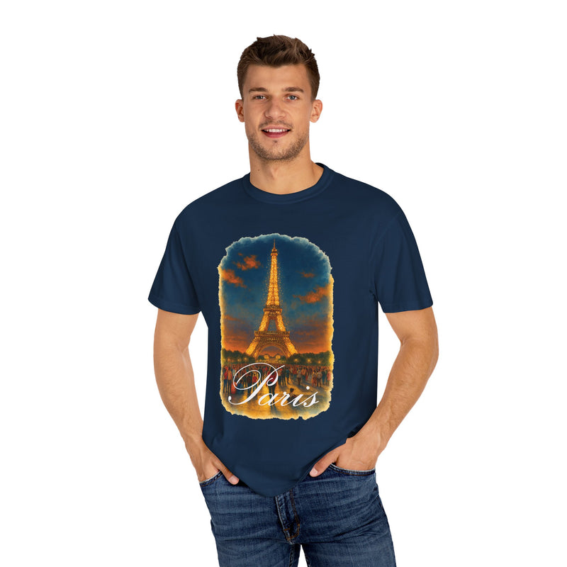 Paris Eiffel Tower Vintage T-shirt